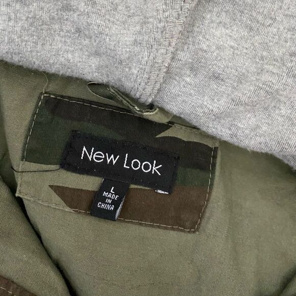 New Look camo hooded jacket - Picture 5 of 5